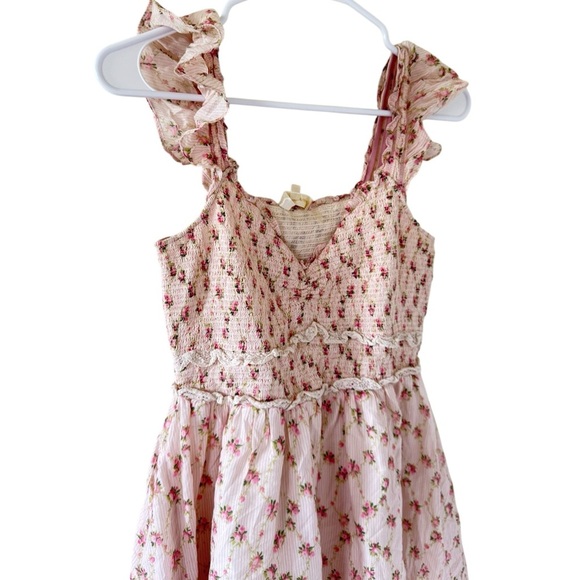 LoveShackFancy Sunshine Dress in Cherry Kisses - Picture 10 of 11